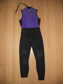 MARES Purple/Black Full Body WETSUIT Womens XS Scuba Diving Snorkeling 