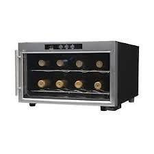   Bottles Wine Cooler Refrigerator, Stainless Steel Thermal Glass