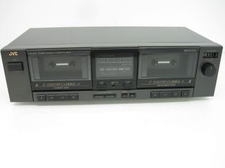 JVC TD W96 Dual Cassette Player Recorder