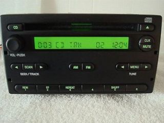 Ford F150 F250 F350 E150 E250 E350 Ranger Truck Radio CD Player 99 