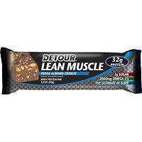   Food Lean Muscle Protein Bar Fudge Almond Crunch   12 x 3.2 oz. Bars