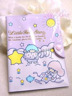   Little Twin Stars Travel Passport Holder w 12 Card Pockets   JAPAN