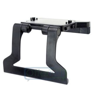On Sale Black TV Clip Mount Dock Stand Holder For Xbox 360 Kinect 