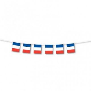 France French Sports Day Great Britain Flag Party Bunting 7m 