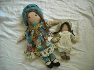 SALE LOT vintage holly hobby hobbie doll friend heather LOVED cloth 