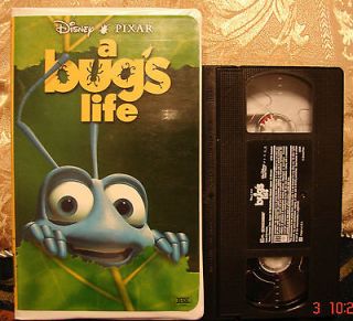 Disney & Pixar A BUGS LIFE Clamshell Case Vhs EXC $3 ships 1  $5 