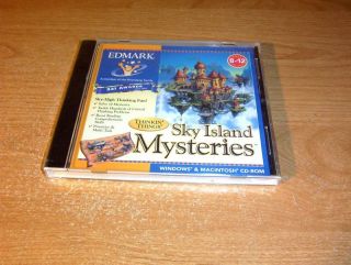 THINKIN GAMES SKY ISLAND MYSTERY EDMARK PC MAC CD NEW