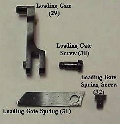 M1895 Nagant Revolver Part   Gate Spring Screw  32