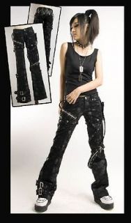   visual kei PUNK gothic rock removalbe pants skull printing size XXL