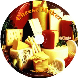 Home Cheese Making, Press Plans and Recipes 4 Books on cd How to make 