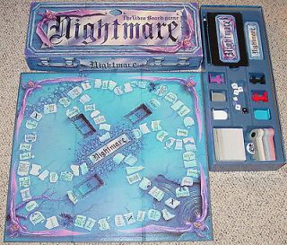 NIGHTMARE GAME VIDEO BOARD GAME EXCELLENT LIGHTLY PLAYED