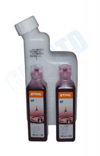FUEL MIXING BOTTLE WITH STIHL OIL   CHAINSAW