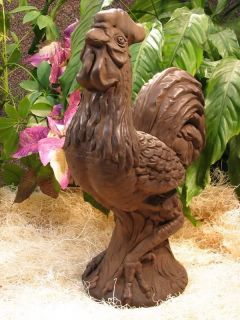 Cast Stone Large Rooster Statue Garden Sculpture *NEW*