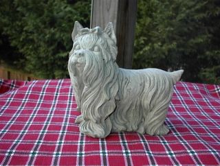 concrete dog statues in Collectibles