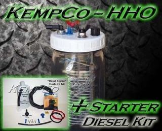 HHO HYDROGEN GENERATOR Fuel Cell Complete with All HookUp Parts for 