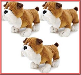 WHOLESALE LOT 3 Webkinz® BULLDOG Plush WITH SPECIAL ACCESS CODE
