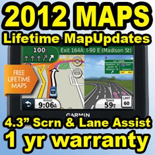 Garmin Nuvi 40LM 4.3 inch Portable GPS Navigator Lifetime Maps of USA