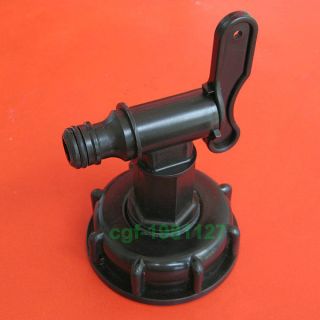   IBC To 15mm (1/2) Water Tank Garden Hose Adapter Fittings With Switch