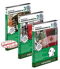 Newly listed Virtuosso Curso de Acordeon de Botones Paquete 5 DVD