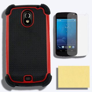 Case+Screen Protector for Samsung GALAXY Nexus E SCH I515 SPH L700 