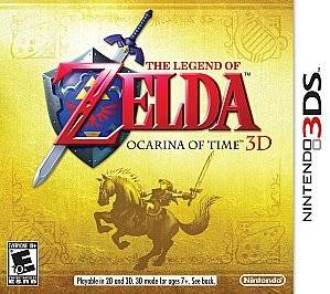 The Legend of Zelda Ocarina of Time 3D, Nintendo 3DS Game, 2011
