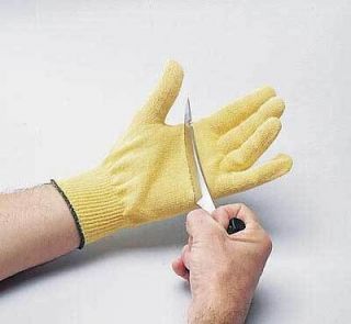 Shurrite Cut Resistant Kevlar 7 Gauge Knit Gloves   One Size Fits Most