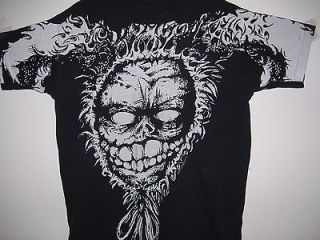 white zombie shirt in Clothing, 