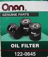 Genuine Onan Generator Oil Filter 122 0645 Emerald Marquis & others
