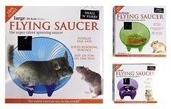 FLYING SAUCER HAMSTER/GERBIL EXERCISE BALL SMALL, MEDIUM & LARGE SIZES 