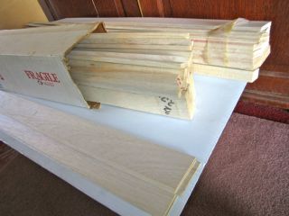 Large Lot of Balsa Wood USA 3 long sections good for Model Aircraft 
