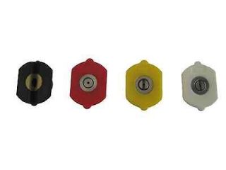 Pressure Washer Spray Nozzle Tip 1/4 Set of Four 3.0, 3.5, 4.0, 4.5 