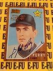 Team Topps GAYLORD PERRY Autograph 62 Rookie Reprint #TT GP SF Giants 