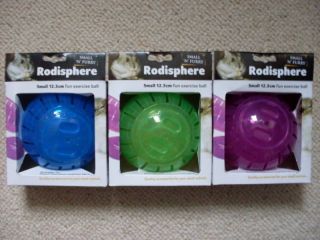 RODISPHERE SMALL 12.5CM HAMSTER/MICE EXERCISE BALL NEW