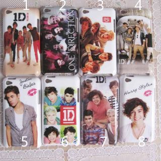 1D 1 D One Direction Custom iPhone or iPOD 4 4s Plastic Hard Cover 