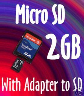 GB SD MEMORY CARD 2GB FOR TOMTOM 510/500/300/ON​E/GO