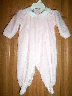 Baby Girl Outfit by Carriage Boutique sz 3 mo Pink White CUTE