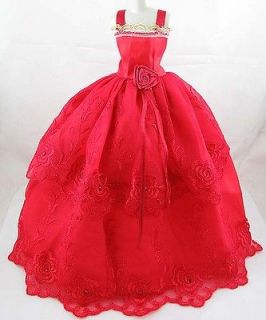 Fashion Style Handmade Barbie Clothes/Dress/​Skirt/Gown For Barbie 