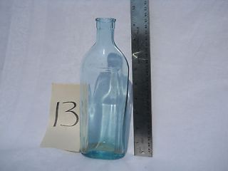Vintage Antique Angier Emulsion Glass Bottle ******