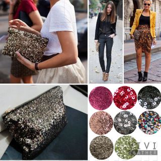   Glitter Sparkling Bling Shiny SEQUINS Evening Party Bag Handbag Clutch