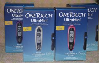 OneTouch Ultra Mini Blood Glucose Diabetes Monitoring System ~U choose 