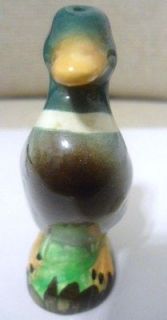 Vintage Goebel Drake and Duck shakers1 pc.,3 x 2 1/2, good condition