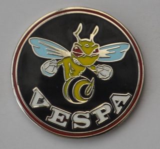 Vespa Wasp Mod Scooter Quality Enamel Pin Badge