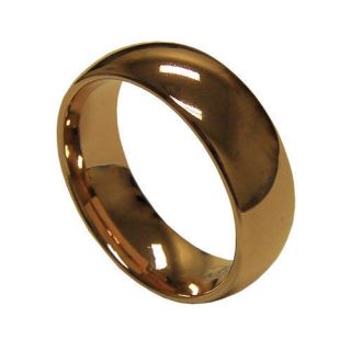 men rose gold wedding rings