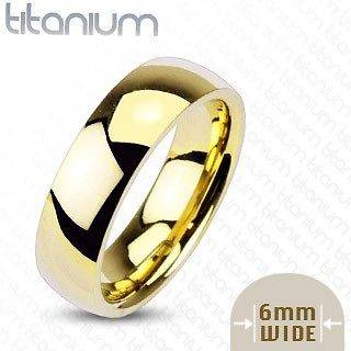 MENS or WOMENS GOLD WEDDING PROMISE COUPLE TITANIUM RING 5 6 7 8 9 10 
