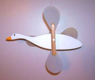 Goose Hand Made WhirliGig Whirly Bird duck Whirlibird