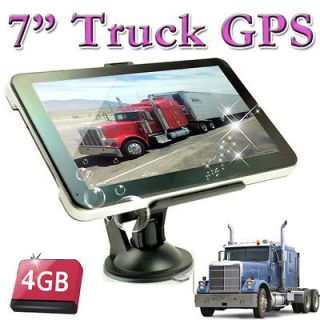 Truck GPS Navigation Sat Nav 128RAM WINCE6.0 Free 4GB EU MAPS Lorry 