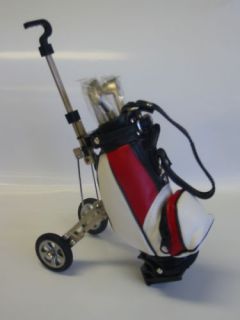 Golf Pens in Golf Bag/Buggy Pen Holder in Gift Box