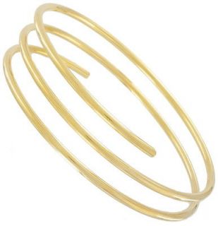 Armlet 14K Gold GP Upper Arm Cuff Band Bracelet Triple USA