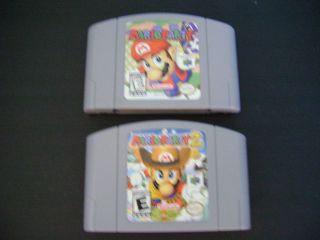 Mario Party 1 & 2 N64 (Nintendo 64, 1999, 2000) First Class Free 