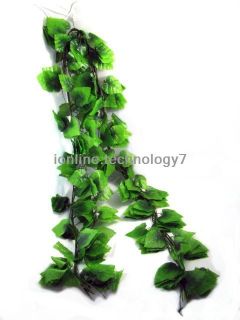 154 artificial grape IVY garland wired silk Plant leaf,Home wedding 